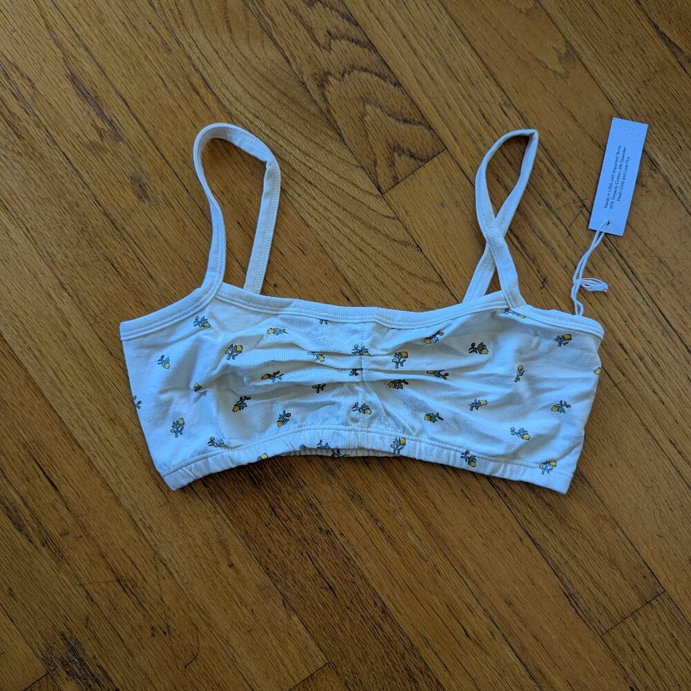 ARQ Zelda Bandeau Bralette- Yellow Calico